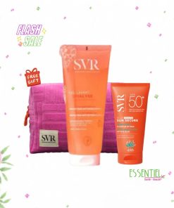 SVR SUN SECURE BLUR TEINTE+TOPIALYSE GEL 200ML+ TROUSSE OFFERT