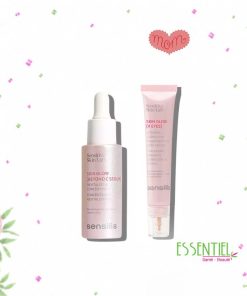sensilis pack glow contour des yeux + serum c 30ml