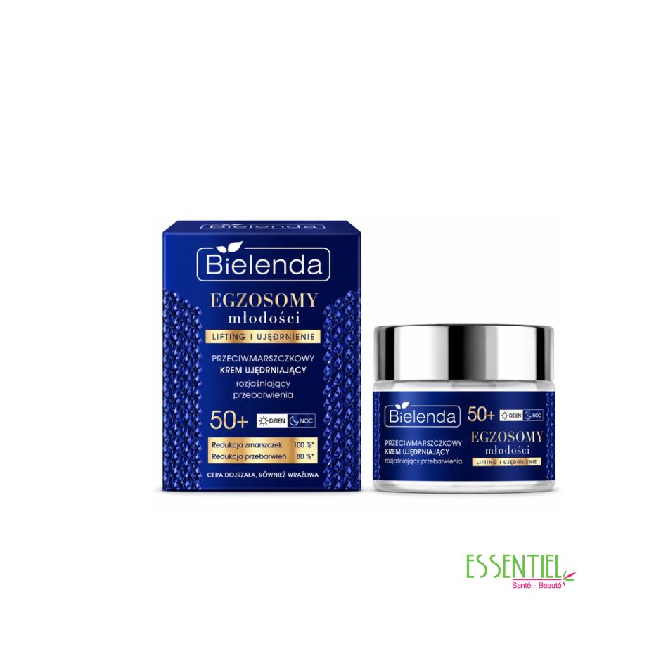BIELENDA EXOSOMES CRÈME ANTI-RIDES RAFFERMISSANTE & ANTI-TACHES 50+ – 50 ML