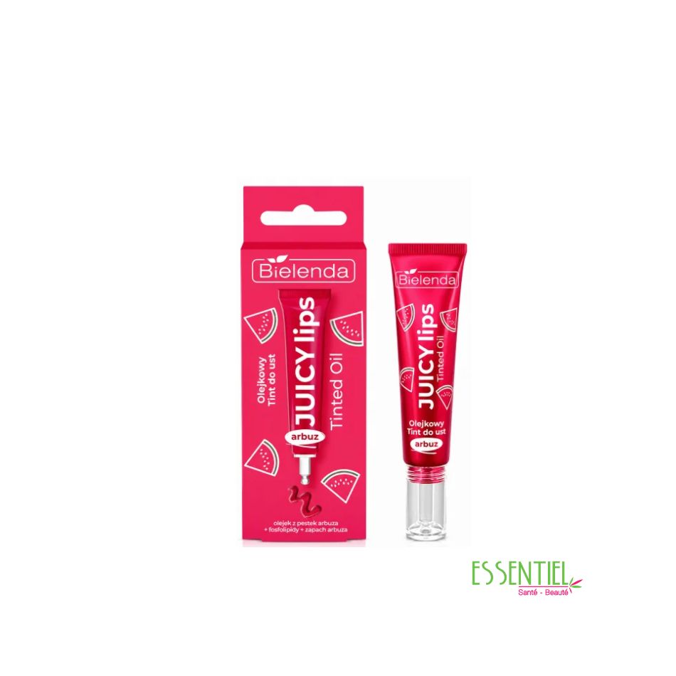 BIELENDA JUICY LIPS – HUILE À LÈVRES TEINTÉE PASTÈQUE 10G