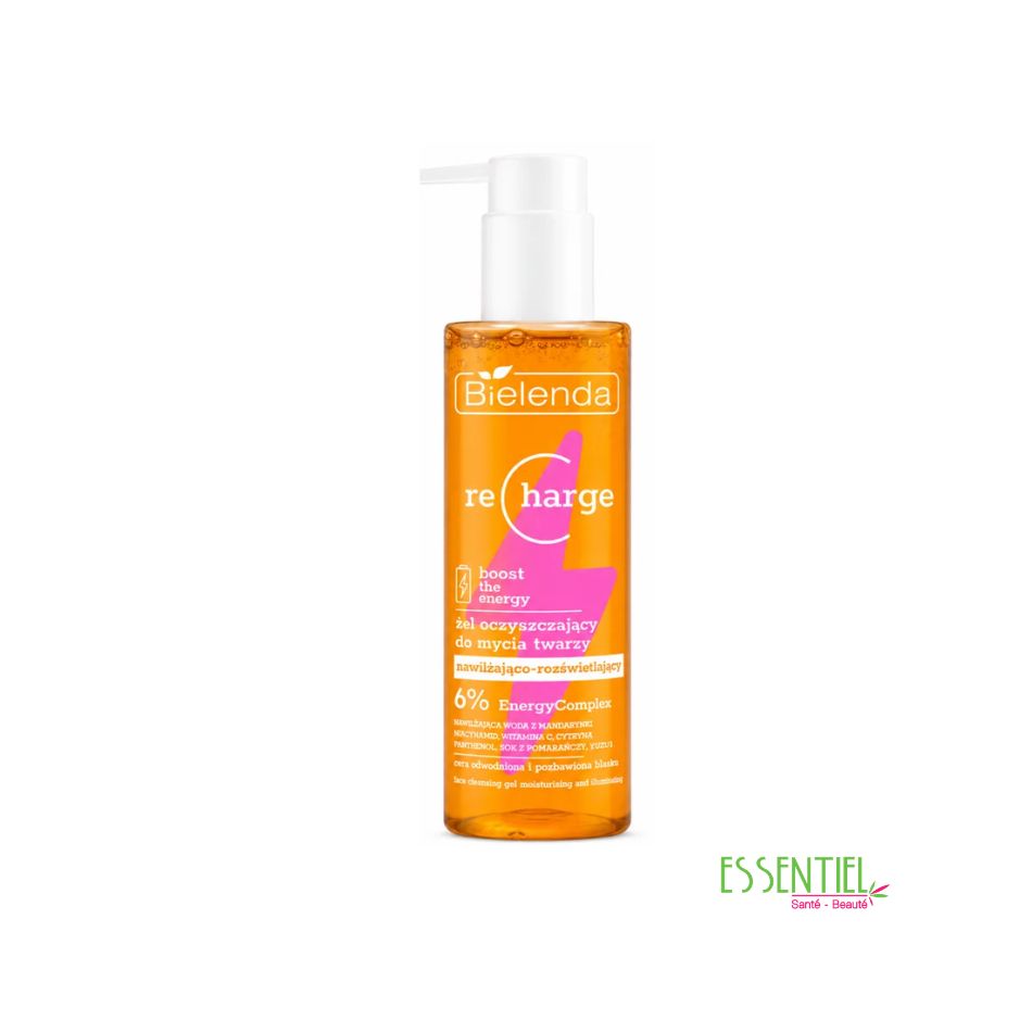 BIELENDA RECHARGE BOOST - GEL NETTOYANT HYDRATANT ECLAIRCISSANT 150ML