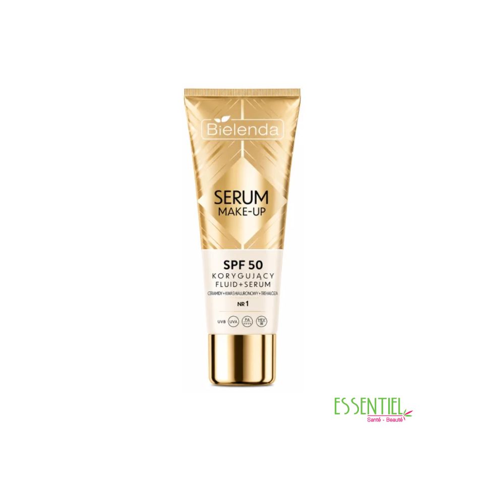 BIELENDA SERUM CORRECTIF MAKE-UP FLUID SPF50 N1 LIGHT BEIGE 30g