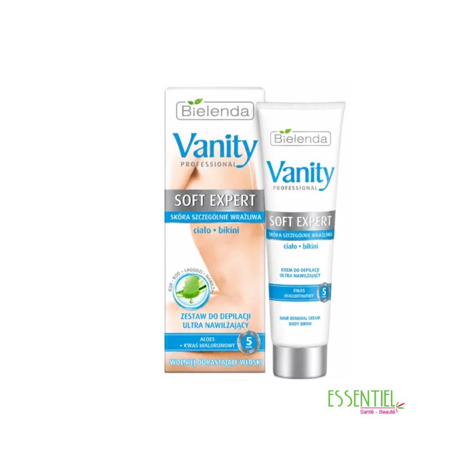 La crème dépilatoire ultra hydratante Bielenda Vanity Soft Expert est un soin efficace conçu pour éliminer rapidement les poils tout en respectant la douceur et l’hydratation de la peau. Ainsi, elle offre une solution simple, rapide et indolore pour une peau parfaitement lisse.