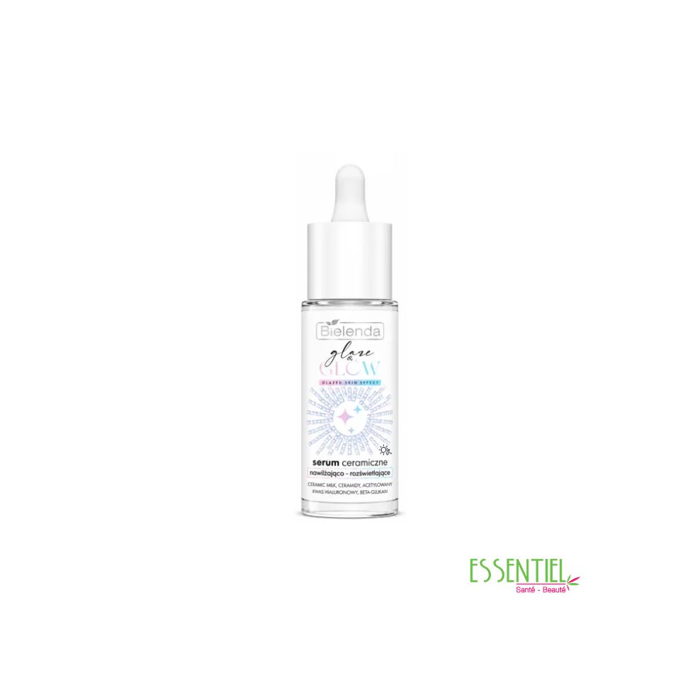 ✨💧 BIELENDA GLAZE & GLOW – SÉRUM CÉRAMIQUE HYDRATANT & ILLUMINATEUR 30ML