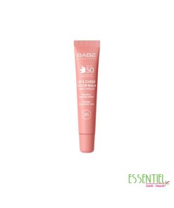 Babé Lip & Cheek Baume Touche de Couleur SPF50 Rose 20ml
