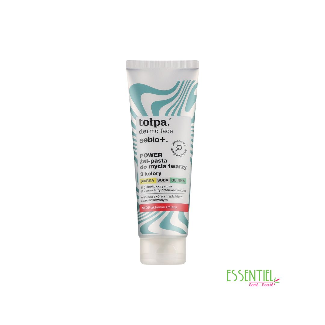 Tolpa Gel Pâte 100 ml, soin apaisant et protecteur pour peaux sensibles, irritées et fragilisées.