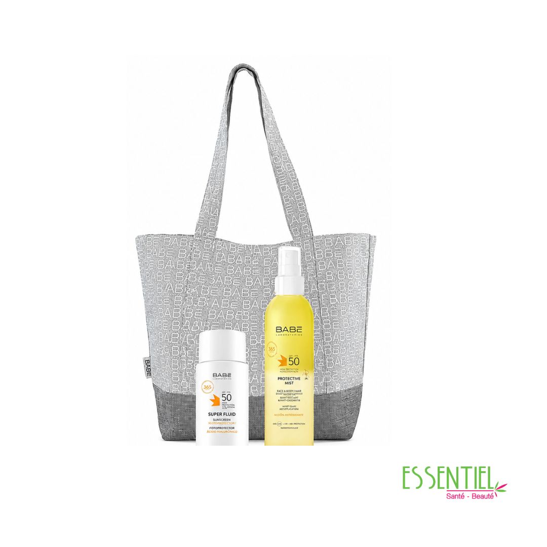 babe ecran super fluid spf 50+ + babe sensitive mist spf 50+