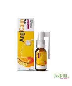 Polypharma AngiCalm Spray 30 ml – Spray Apaisant Gorge et Confort Respiratoire