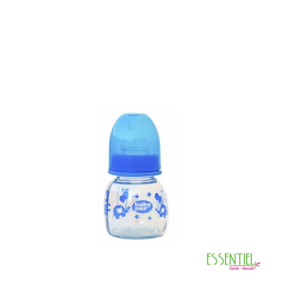 Baby Pur Micro-Biberon 60 ml bleu