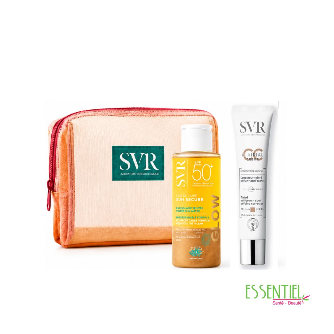svr pack medium spf 50+ +beau solaire sun secure GLOW spf 50+