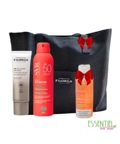 FILORGA UV CELLULAR SPF 50+ 125ML+SR SUN SECURE BRUME 50+ 200ML+ TOPIALYSE HUILE LAVANTE 100ML ET SAC OFFERTS