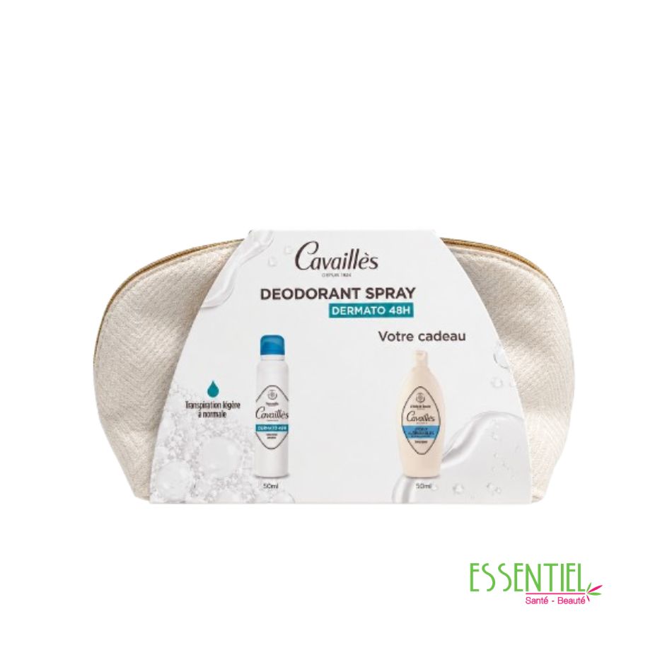 Rogé cavaillès trousse spray dermato+ gel intime antibacterien 50ml offert