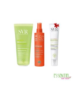 SVR PACK SEBIACLEAR GEL 200ML +SUN SECURE Spray SPF50+ SEBIACLEAR ECRAN 50+ OFFERT (1)