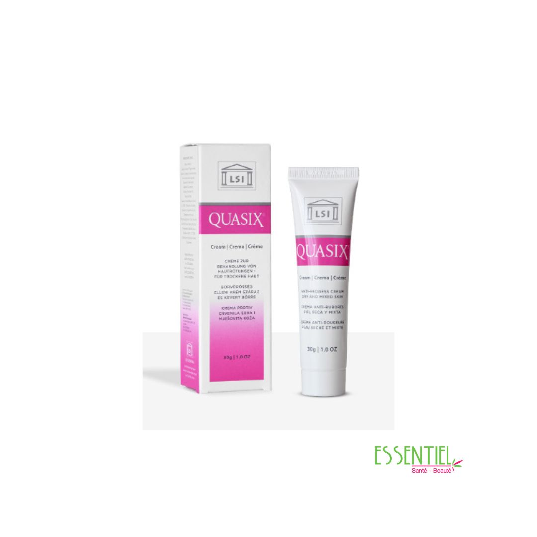 Silderma Quasix SPF 50+ crème solaire anti-rougeurs pour peaux sensibles sujettes à la rosacée