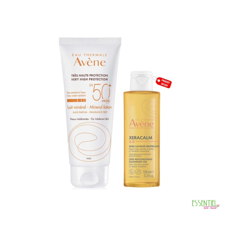 avene pack lait mineral protect +xeraclm10ml offert