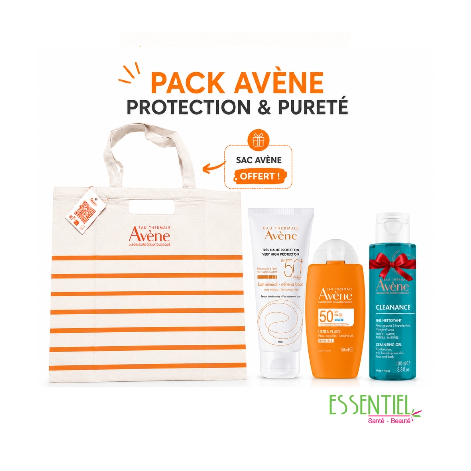 pack avene solaire protection et purté