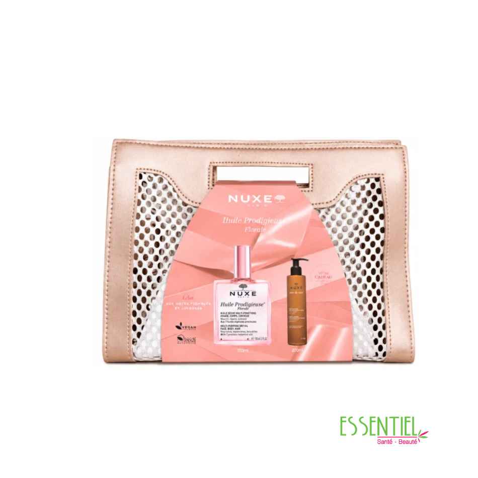NUXE Huile prodigieuse +nuxe reve de miel gel nettoyant offert