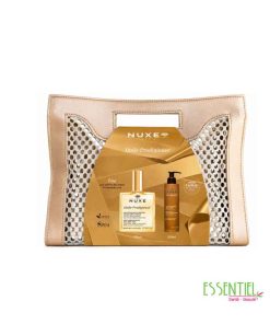 NUXE Huile Prodigieuse® 100 ml + Rêve de Miel® Gel Lavant Surgras 200 ml + Sac Offert