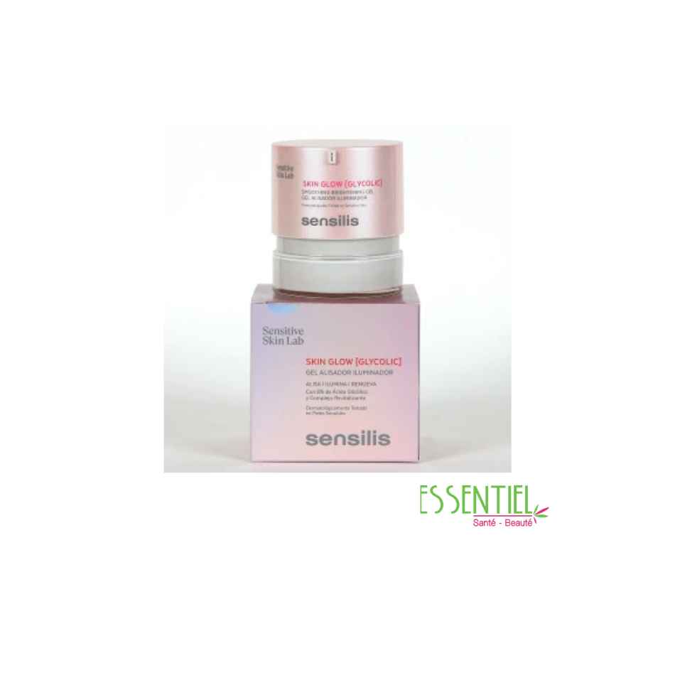 Sensilis Skin Glow Glycolic Gel Lissant Illuminateur de Nuit