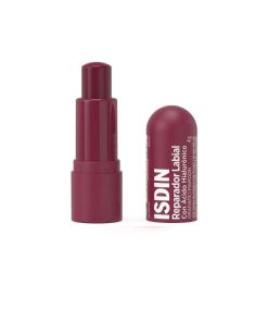 # ISDIN Stick Réparateur Lèvres Grenade 4 g Le **ISDIN Stick Réparateur Lèvres Grenade 4 g** est un soin pratique conçu pour hydrater, nourrir et protéger les lèvres sèches ou gercées. Sa formule associe des agents nourrissants et protecteurs pour aider à préserver la douceur et le confort des lèvres au quotidien. Grâce à son format stick de 4 g, il s’applique facilement et s’emporte partout. Sa teinte grenade apporte également une légère touche de couleur aux lèvres, pour un résultat naturel et élégant. ## Un soin réparateur pour les lèvres sèches Le **ISDIN Stick Réparateur Lèvres Grenade** aide à prendre soin des lèvres lorsqu’elles sont sèches, fragilisées ou exposées aux agressions extérieures. Il contribue à maintenir leur souplesse et leur douceur tout au long de la journée. Sa formule contient notamment de l’huile de ricin, de la cire d’abeille et des agents émollients. Ces composants participent à nourrir les lèvres et à limiter la sensation de sécheresse. Le stick peut ainsi être utilisé au quotidien, notamment lorsque les lèvres sont exposées au froid, au vent ou à un environnement desséchant. ## Une légère touche de couleur grenade En plus de son action nourrissante, le **ISDIN Stick Réparateur Lèvres Grenade 4 g** apporte une subtile teinte grenade aux lèvres. Il convient donc aux personnes qui souhaitent associer le confort d’un soin pour les lèvres à une touche de couleur. Vous pouvez l’utiliser seul pour un effet naturel ou sous votre rouge à lèvres. ## Les bienfaits du stick à lèvres ISDIN Le **ISDIN Stick Réparateur Lèvres Grenade** aide à : * hydrater les lèvres sèches ; * nourrir les lèvres fragilisées ; * apaiser les sensations d’inconfort liées à la sécheresse ; * maintenir la douceur et la souplesse des lèvres ; * protéger les lèvres des agressions extérieures ; * apporter une légère touche de couleur grenade ; * conserver des lèvres confortables au quotidien. ## Un format pratique de 4 g Son format stick permet une application rapide et précise. Il se glisse facilement dans un sac ou une trousse et peut être utilisé à tout moment de la journée. Ainsi, vous pouvez renouveler l’application dès que vos lèvres ressentent le besoin d’être nourries ou protégées. ### Points forts * **Stick réparateur pour les lèvres** * Teinte **Grenade** * Format pratique de **4 g** * Hydrate et nourrit les lèvres * Aide à préserver leur douceur * Application simple et rapide * Idéal pour une utilisation quotidienne * Peut s’utiliser seul ou sous un rouge à lèvres ## Conseils d’utilisation Appliquez le **ISDIN Stick Réparateur Lèvres Grenade** directement sur les lèvres propres et sèches. Renouvelez l’application aussi souvent que nécessaire au cours de la journée. Pensez notamment à l’utiliser avant de sortir par temps froid ou venteux. Il peut également être appliqué sous un rouge à lèvres pour apporter davantage de confort. ## Composition **Ricinus Communis Seed Oil, Cera Alba, Paraffinum Liquidum, Polybutene, Petrolatum, Cetyl Palmitate, Ozokerite, VP/Hexadecene Copolymer, Hydrogenated Polydecene, Tridecyl Trimellitate, Parfum, Mica, CI 77891, Tocopheryl Acetate, Glycine Soja Oil, Propylparaben, BHT, CI 45410, Ascorbyl Palmitate, Citric Acid.** Le **ISDIN Stick Réparateur Lèvres Grenade 4 g** associe ainsi soin, confort et couleur dans un format pratique, idéal pour prendre soin des lèvres sèches au quotidien.