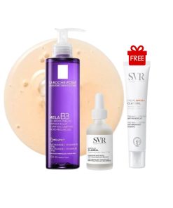 pack antitache svr clairial +mela B3= clairial spf 50+ offert