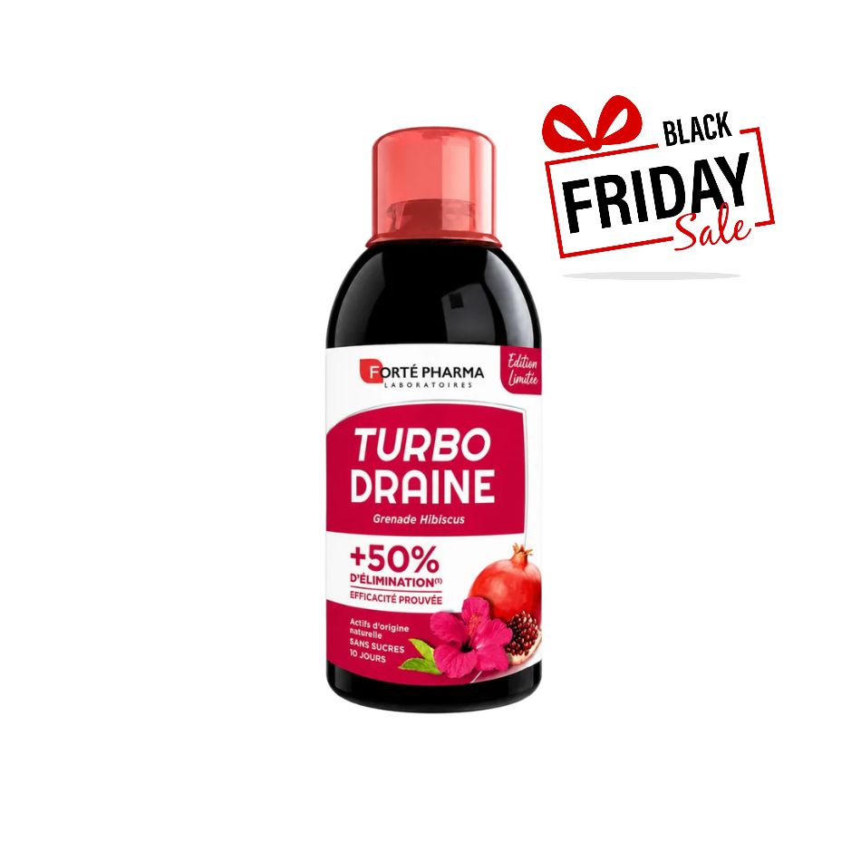 Forté Pharma TurboDraine Grenade & Hibiscus – 500 ml