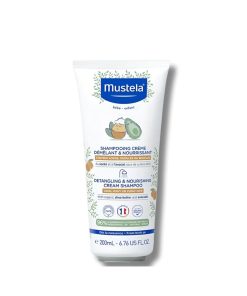 mustela shampooing creme demelant &nourissant 200ml