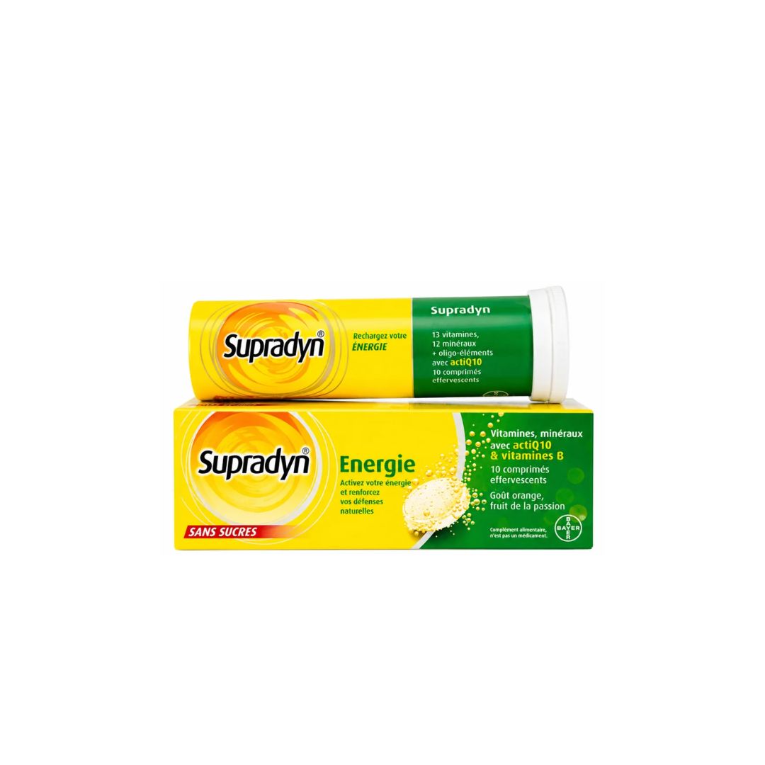 supradyn energie sans sucre 10 comprimes