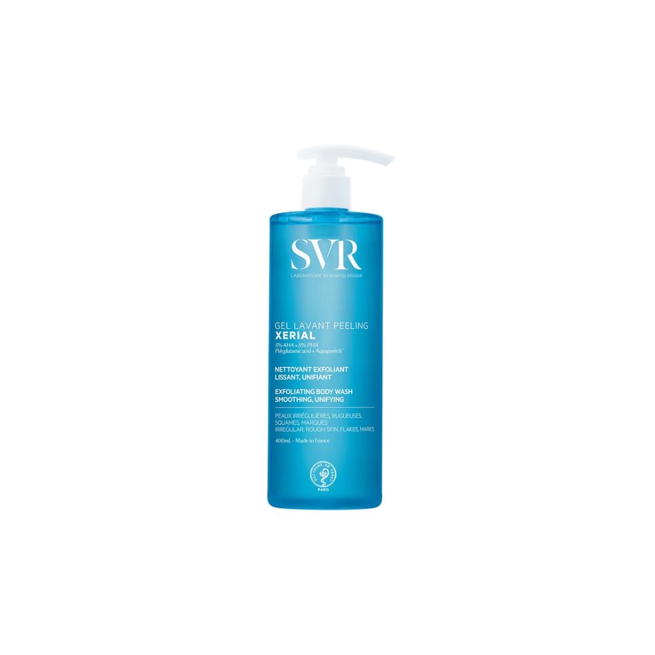 SVR Xérial Gel Lavant Peeling 400ml